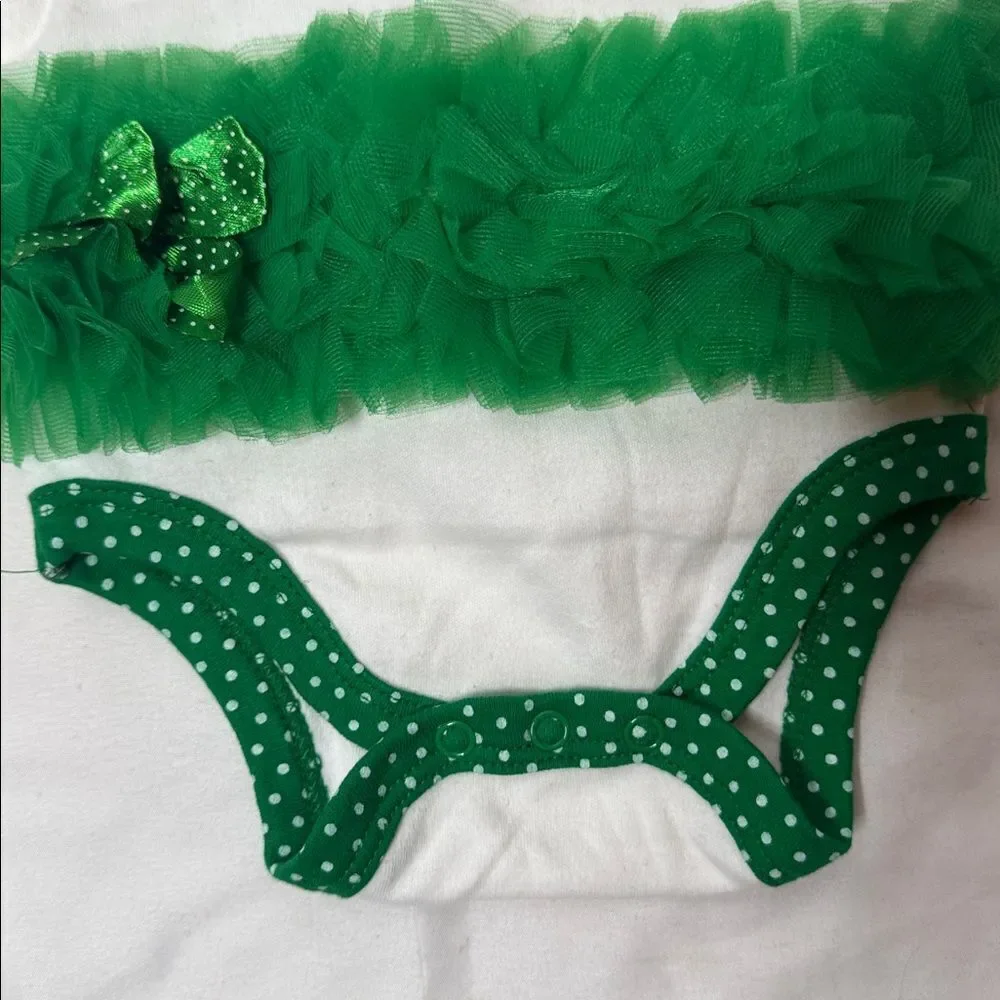 Baby Gear My First St. Patrick’s Day Tulle Outfit. Size 3-6 Months.